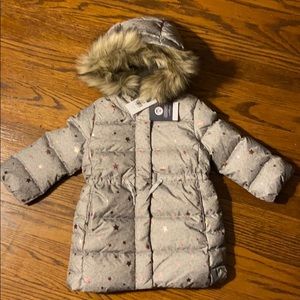 Gap Toddler Down Filled Long Puffer Coat